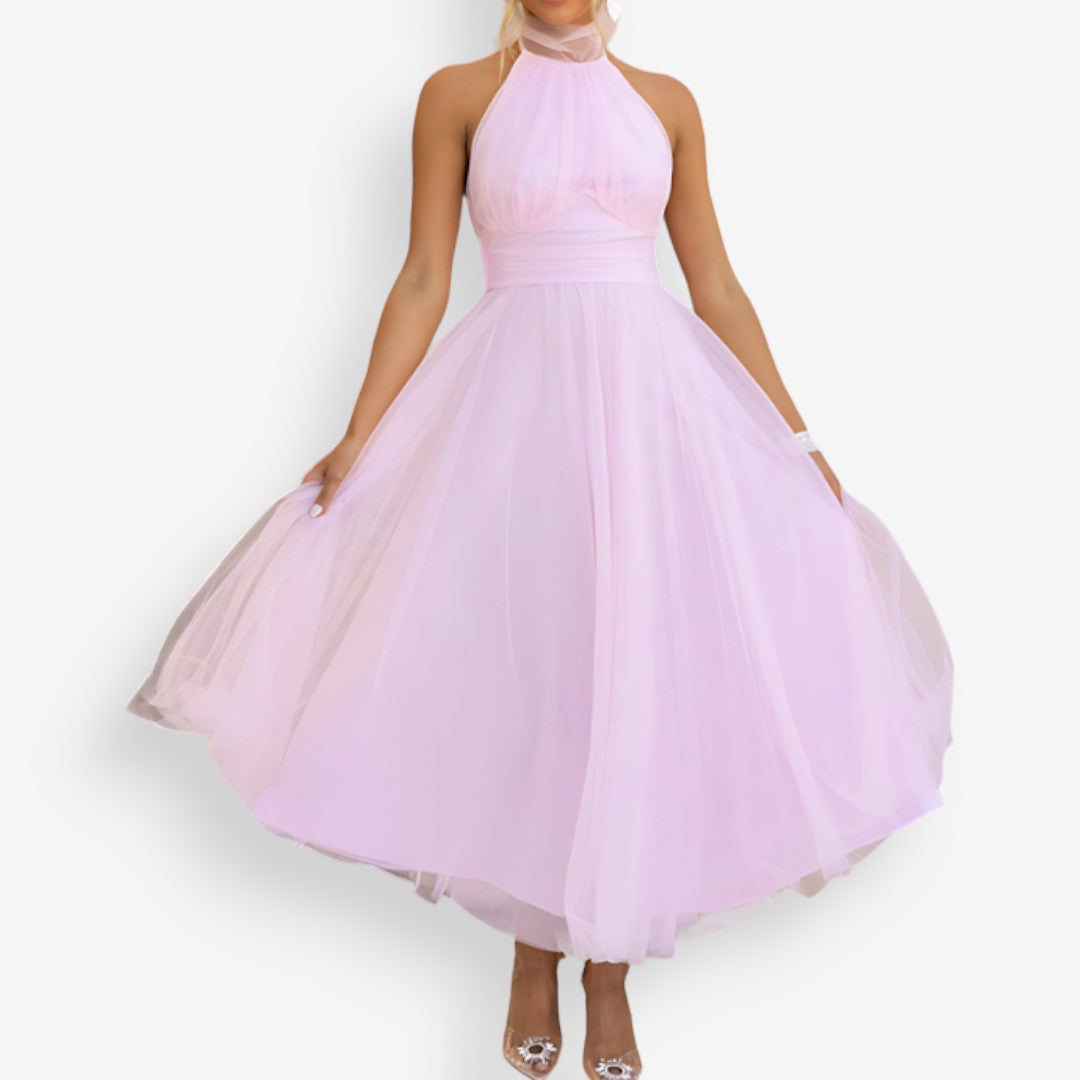 Évangéline - Robe de princesse élégante Rose