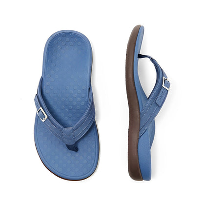 Amélie - Sandales d'été orthopédiques pour femmes Bleu foncé