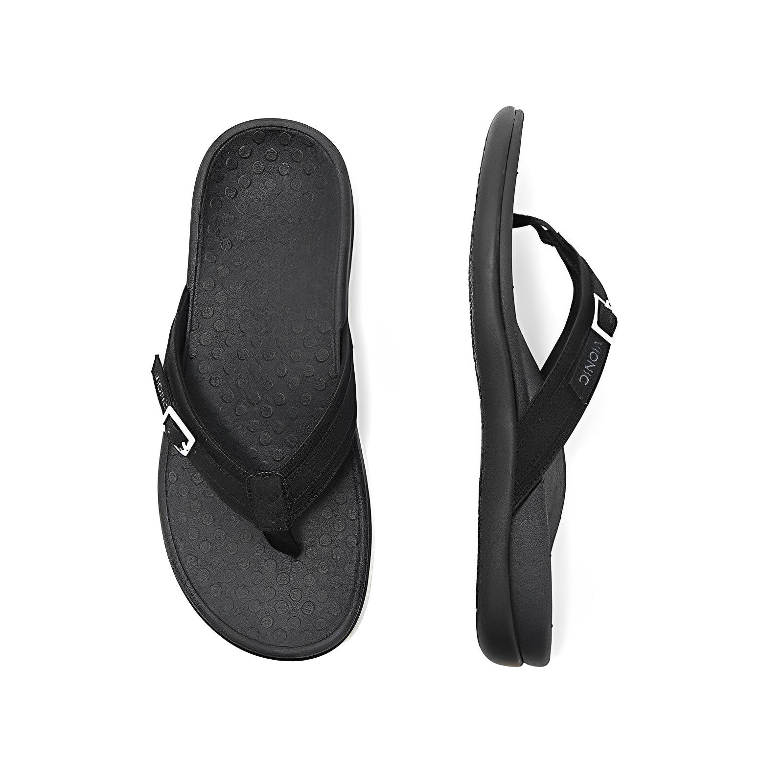 Amélie - Sandales d'été orthopédiques pour femmes Noir