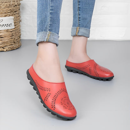 Bénédicte - Damen Etch Loafers rouge