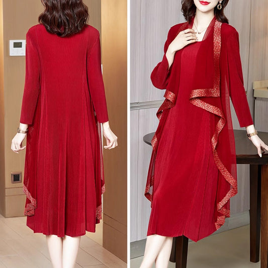 Bénédicte - New retro fall dress set