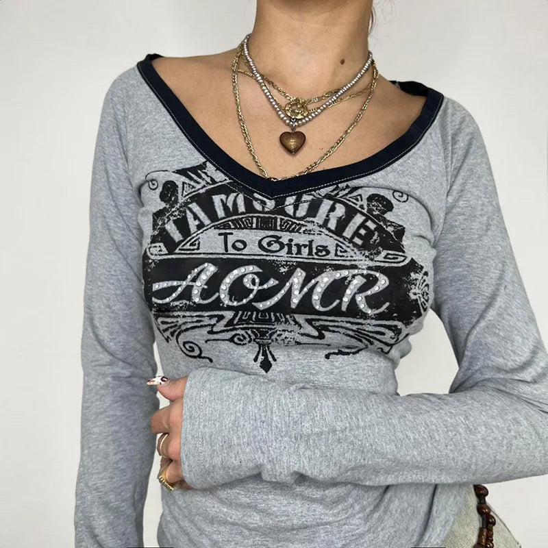Bénédicte – T-shirt Décontracté Imprimé Femme Confort et Style 2