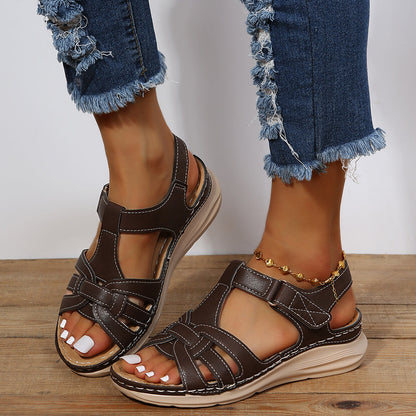 Bérénice - Ballenzehenkorrektur Ortho Sandalen Marron 2