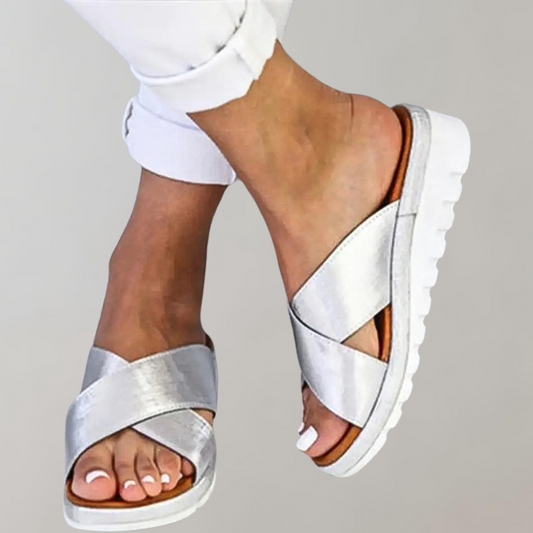 Baptista - Chaussons confortables pour femmes  Argent