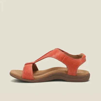 Belise - sandales orthopédiques pour femmes pour l'été Rouge