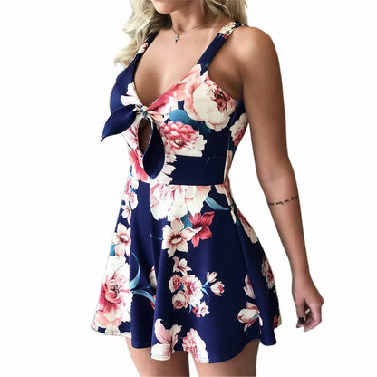 Blanche – Combinaison Sans Manches Femme au Design Coloré 6