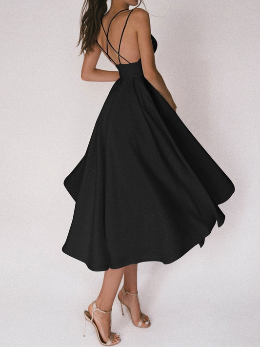 Candice - ROBE ÉLÉGANTE Noir