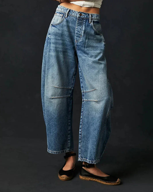 Daphné – Jean Femme Taille Moyenne Tendance et Confortable 1