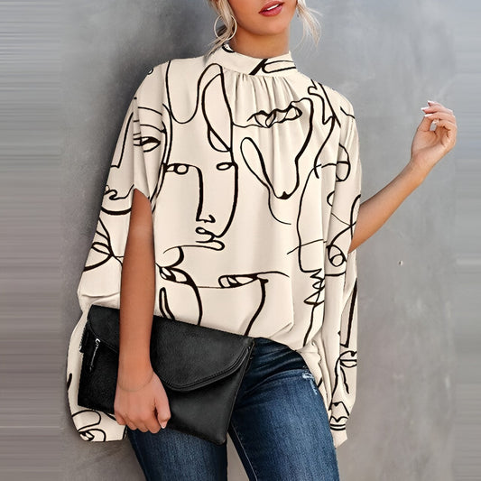 Diane – Blouse Femme Unique et Élégante au Style Raffiné 1