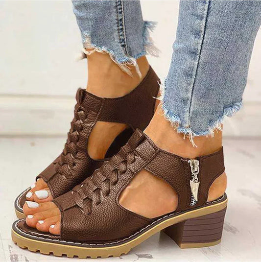 Floriane – Sandales à Talons Hauts Élégantes et Simples 1