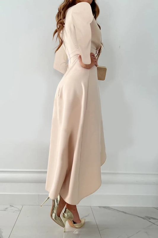 Gilia - Une robe élégante et intemporelle pour toutes les occasions Kaki