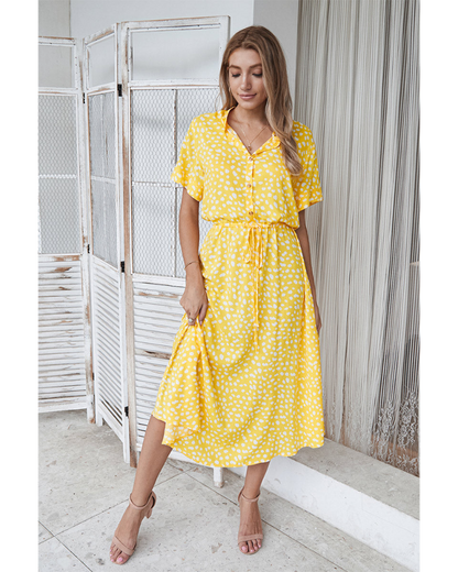 Héloïse – Robe d’Été Femme Imprimé à Pois Tendance 8