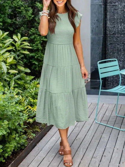 Habyline - Robe d'été élégante Vert