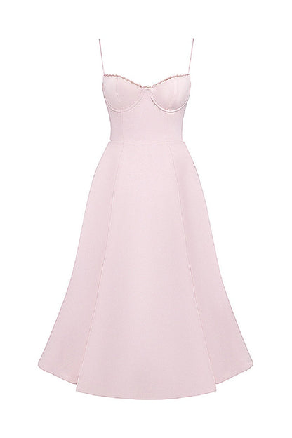 Hinda - Robe d'été pour femme Rose 5