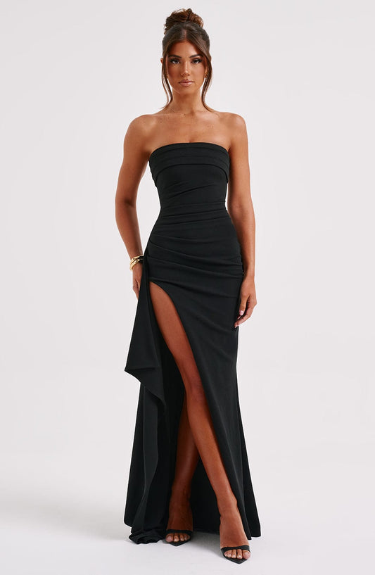 Hortense – Robe Fendue Femme Élégante et Moderne 1