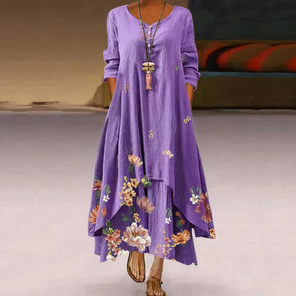 Irinaëlle - Robe de mode élégante Lila