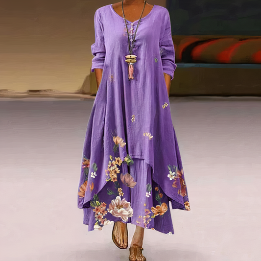 Irinaëlle - Robe de mode élégante Lila