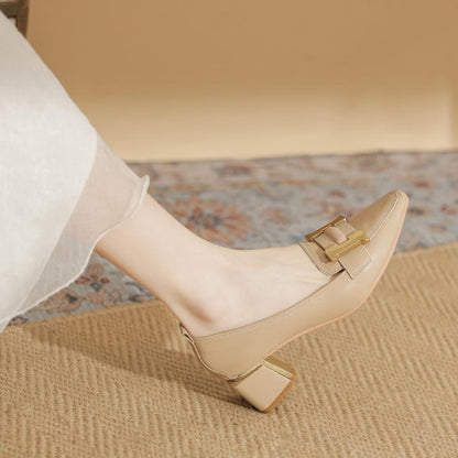 Joëlle - Escarpins pour Femme à l’Élégance Sophistiquée Beige 2