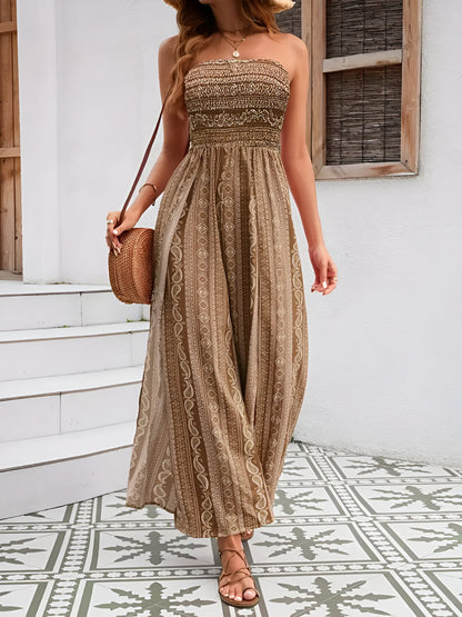 Johanna - L'élégance sans effort rencontre le boho chic Marron 2