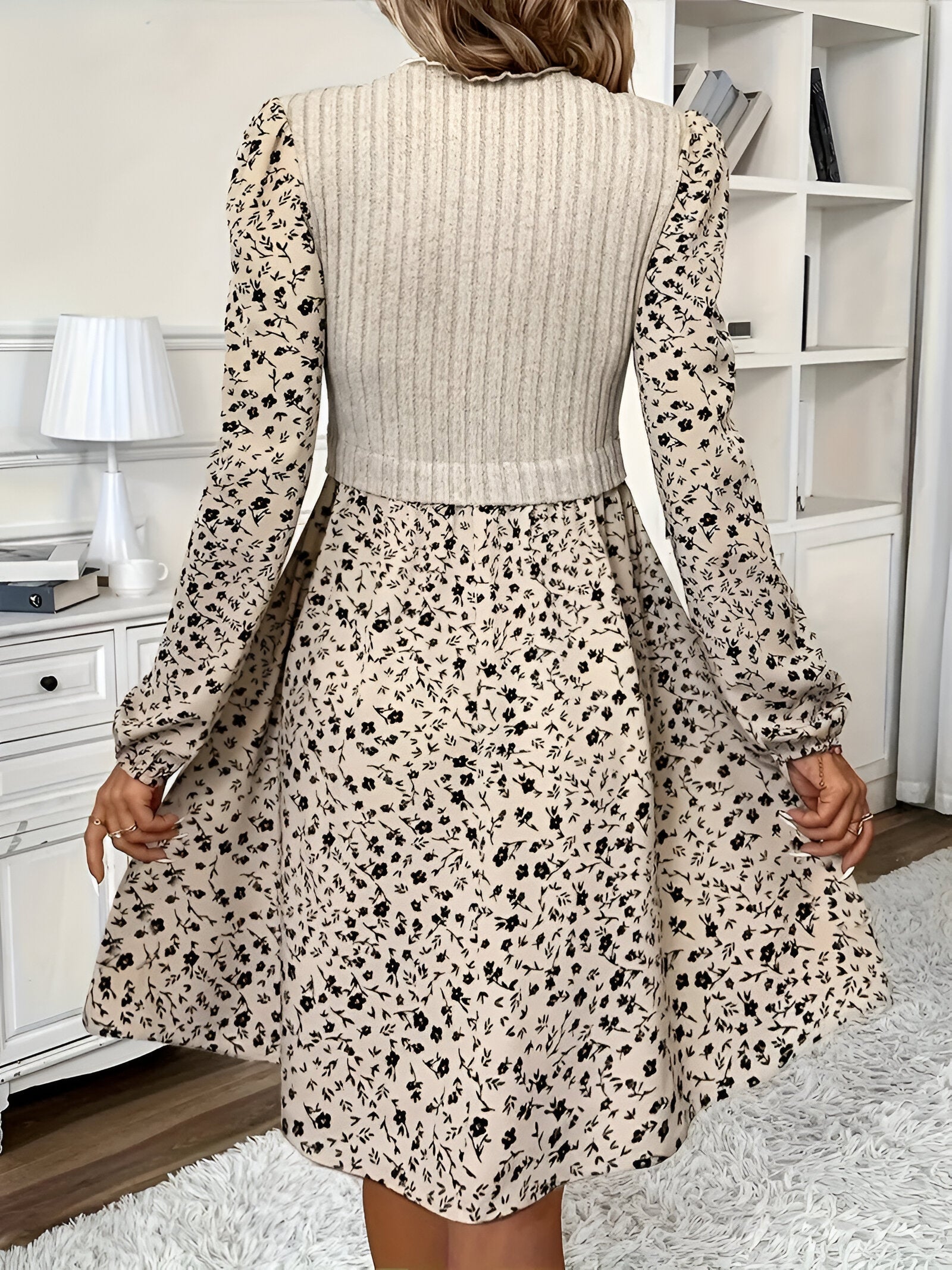 Joséphine - Elégance sans effort avec un soupçon de printemps brun clair abricot 2