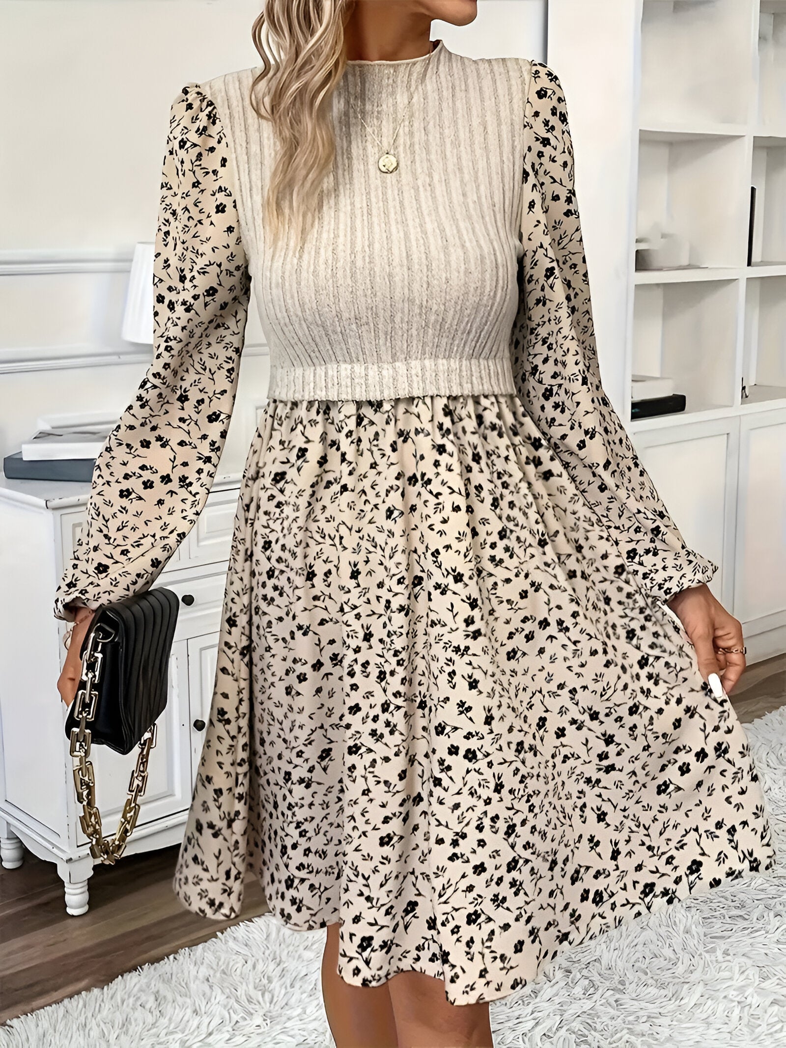 Joséphine - Elégance sans effort avec un soupçon de printemps brun clair abricot 3