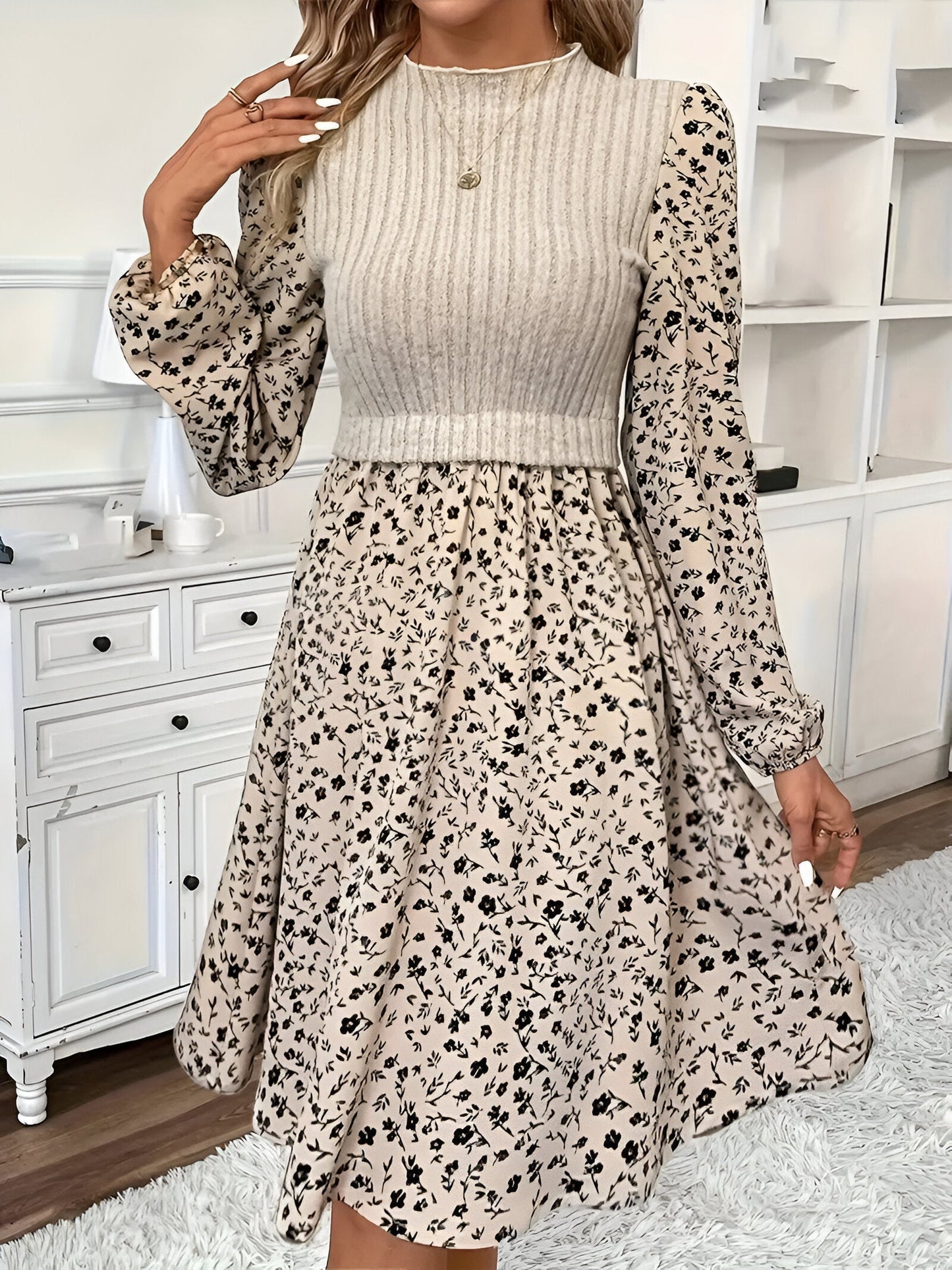 Joséphine - Elégance sans effort avec un soupçon de printemps brun clair abricot 4