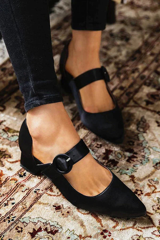 Kélyane - Chaussures à talons hauts pour femmes Noir