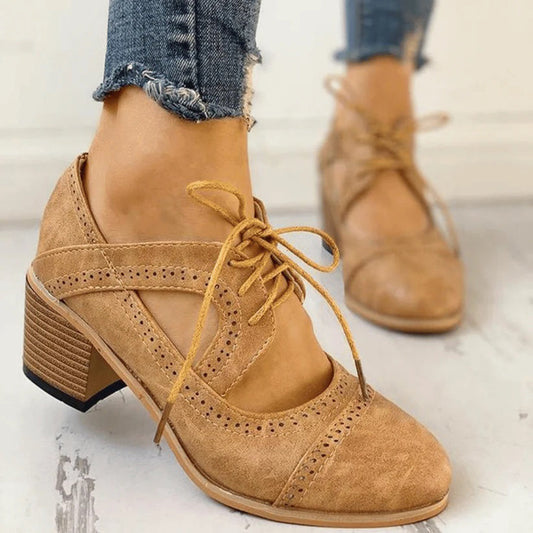 Késia - Bottes élégantes pour femmes Marron