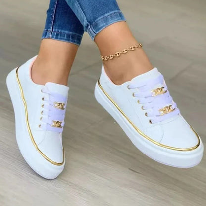 Kéziah - Chaussures de sport stylées Blanc 2