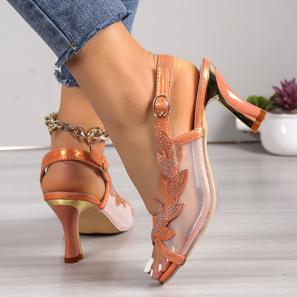  Karla - Escarpins d’Été pour Femme Confortables et Stylés Or 2