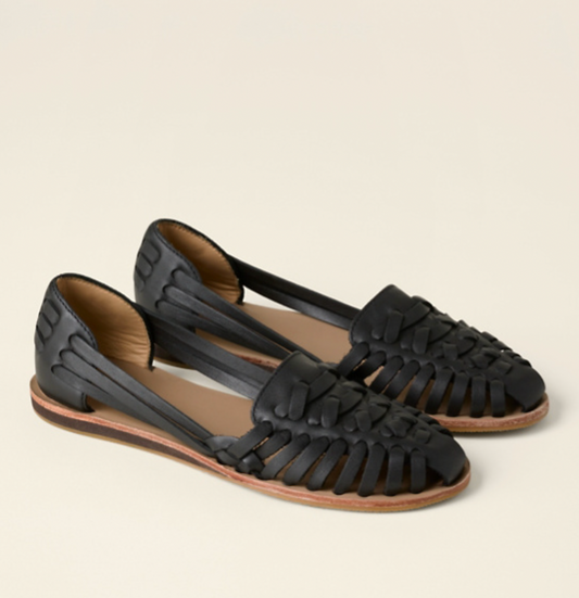 Katia - Chaussures ouvertes pour femmes Noir