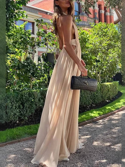 Kelly – Robe Longue Dos Nu Sans Manches Mariage Soirée 8
