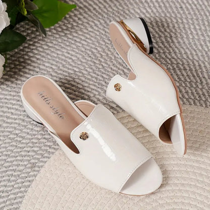  Kendra - Sandales d’Été pour Femme Élégantes et Confortables Blanc 2