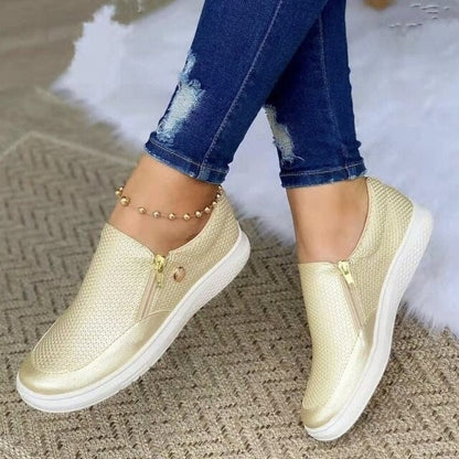 Lalie - Chaussures Orthopédiques pour Femmes Or