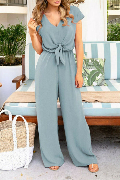 Rachel – Combinaison Femme Noire Coupe Aérée Décontractée 6