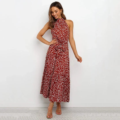 Isil - Robe dos nu à pois Lavish